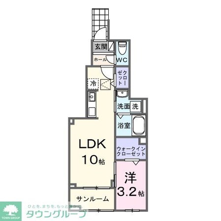 ソレイユの物件間取画像